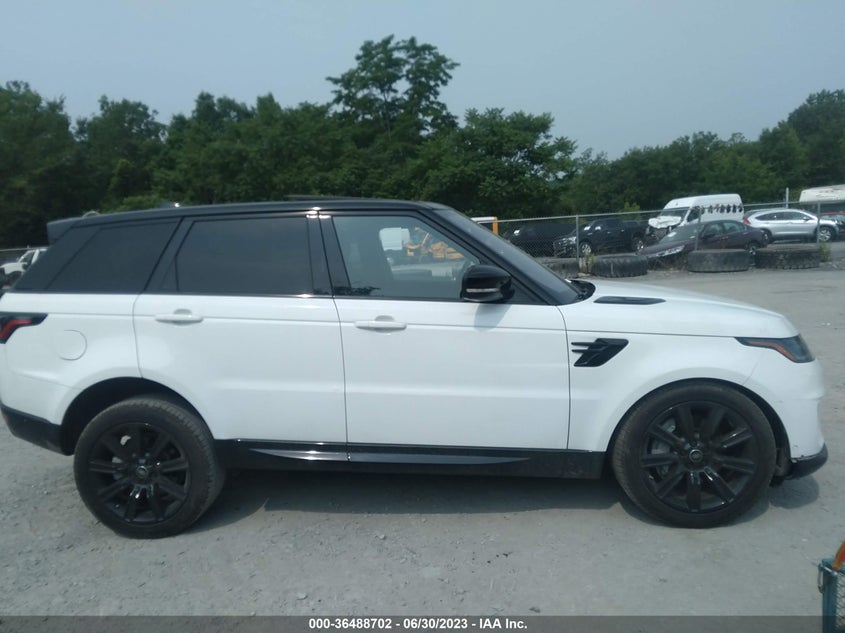 VIN SALWR2SU1MA755792 2021 LAND ROVER RANGE ROVER SPORT HSE SILVER EDITION