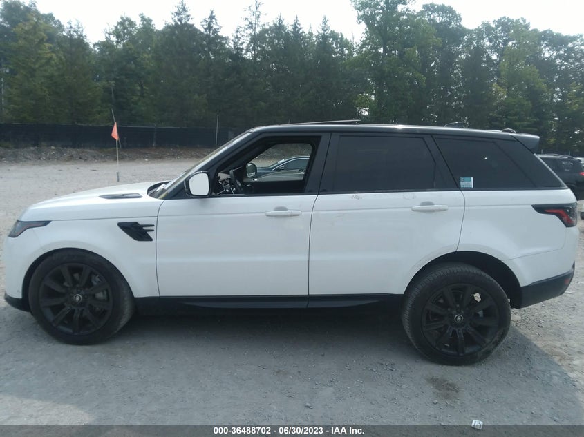 VIN SALWR2SU1MA755792 2021 LAND ROVER RANGE ROVER SPORT HSE SILVER EDITION
