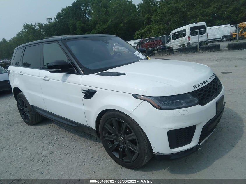 VIN SALWR2SU1MA755792 2021 LAND ROVER RANGE ROVER SPORT HSE SILVER EDITION