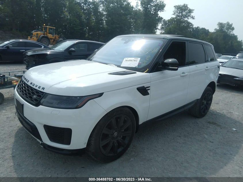 VIN SALWR2SU1MA755792 2021 LAND ROVER RANGE ROVER SPORT HSE SILVER EDITION