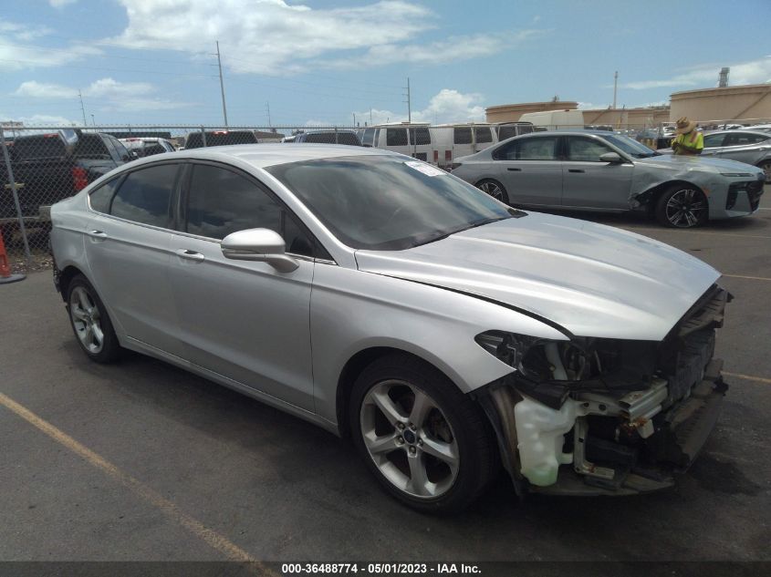 2016 FORD FUSION SE - 3FA6P0T90GR397290