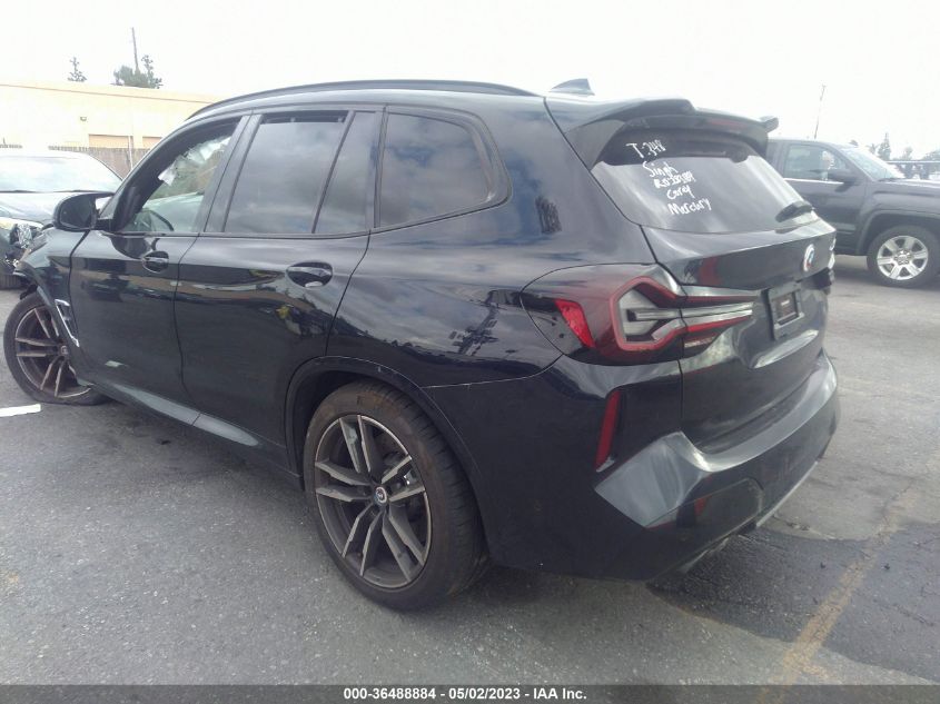2023 BMW X3 M 5YM13EC02P9M75991