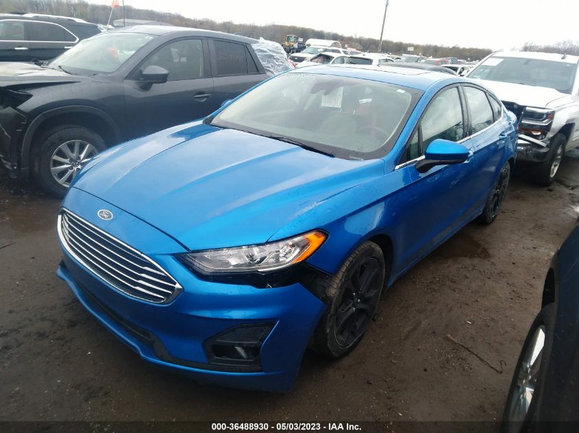 2020 FORD FUSION SE - 3FA6P0HD2LR165829