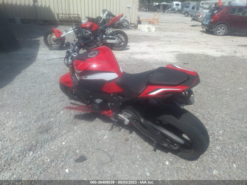 VIN JH2SC7715MK400502 2021 HONDA CBR1000 RR
