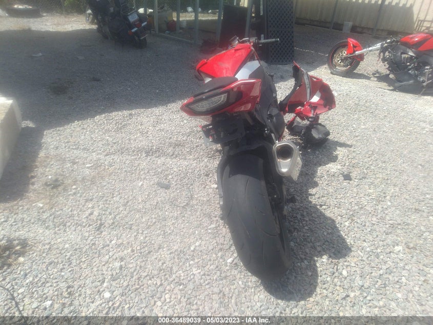 VIN JH2SC7715MK400502 2021 HONDA CBR1000 RR