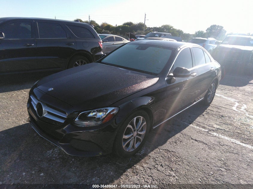 VIN 55SWF4JB7HU194327 2017 MERCEDES-BENZ C-CLASS C 300