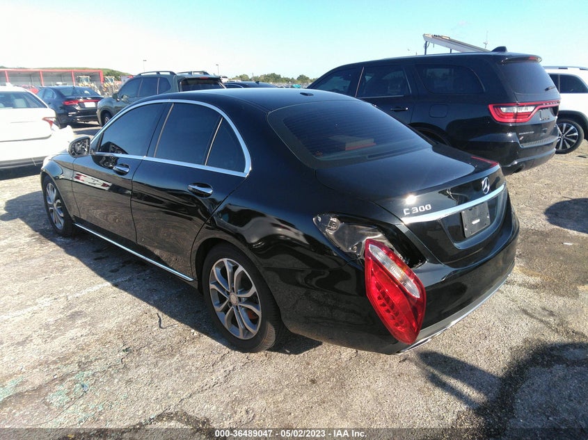VIN 55SWF4JB7HU194327 2017 MERCEDES-BENZ C-CLASS C 300