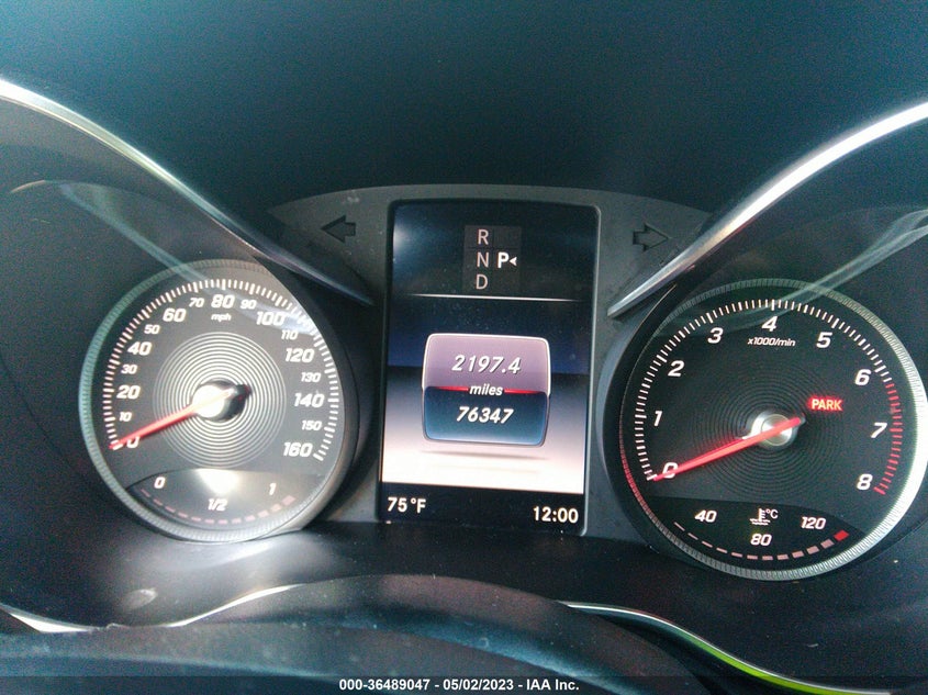VIN 55SWF4JB7HU194327 2017 MERCEDES-BENZ C-CLASS C 300