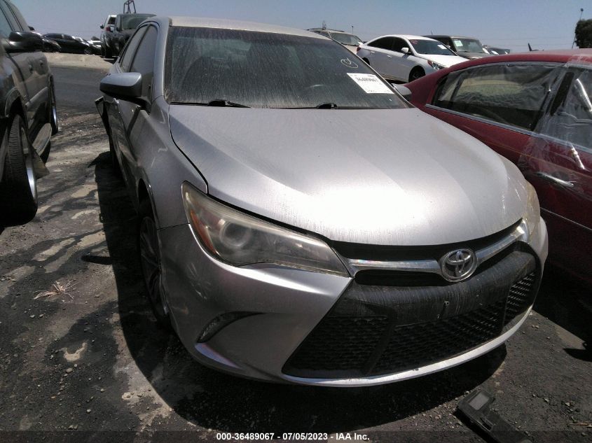 2015 TOYOTA CAMRY XLE/SE/LE/XSE - 4T1BF1FK0FU485145