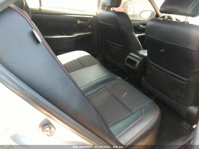 2015 TOYOTA CAMRY XLE/SE/LE/XSE - 4T1BF1FK0FU485145