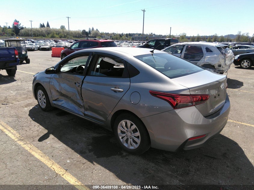 VIN 3KPC24A66NE155166 2022 HYUNDAI ACCENT SE