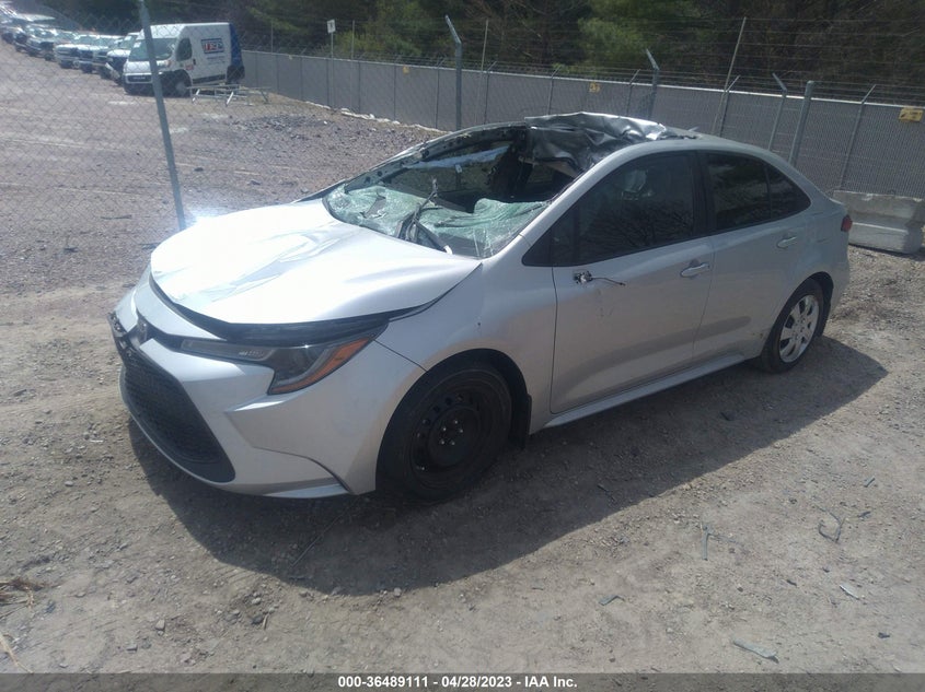 VIN 5YFEPRAE3LP006112 2020 TOYOTA COROLLA LE