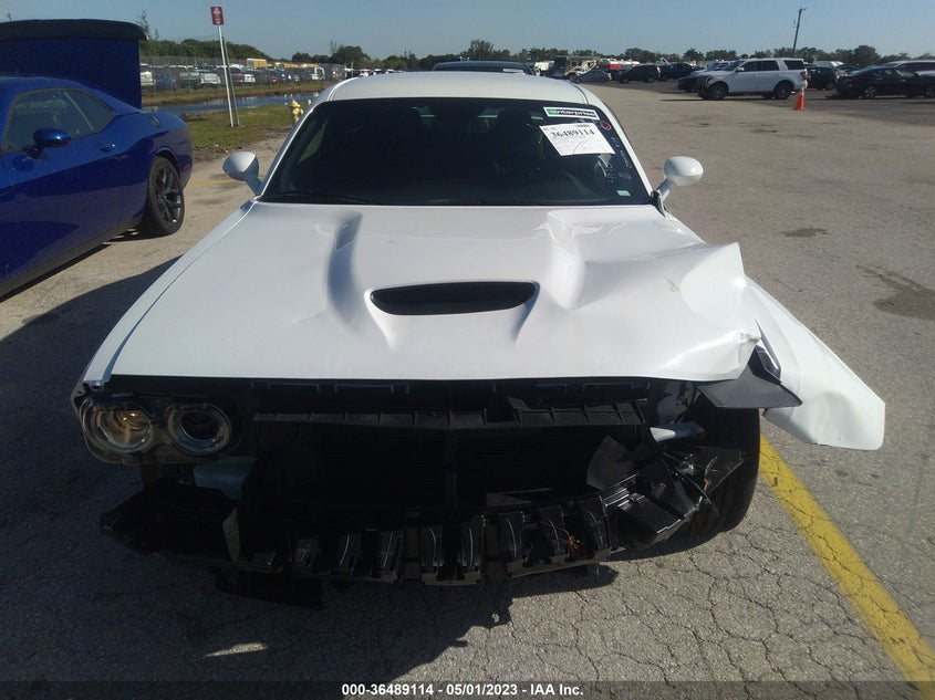 VIN 2C3CDZJG2NH260344 2022 DODGE CHALLENGER GT