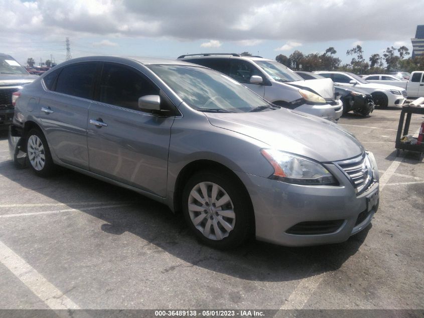 2013 NISSAN SENTRA S - 3N1AB7AP4DL789140