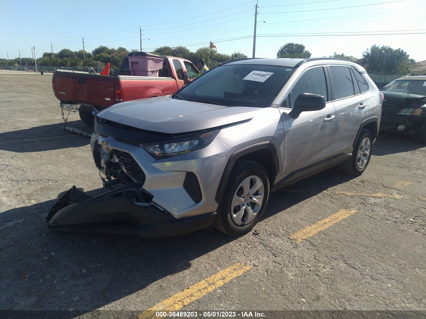 VIN JTMH1RFV3MD062949 2021 TOYOTA RAV4 LE