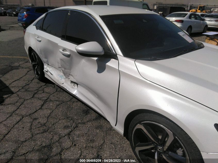 2019 HONDA ACCORD SEDAN SPORT 1.5T - 1HGCV1F32KA055313