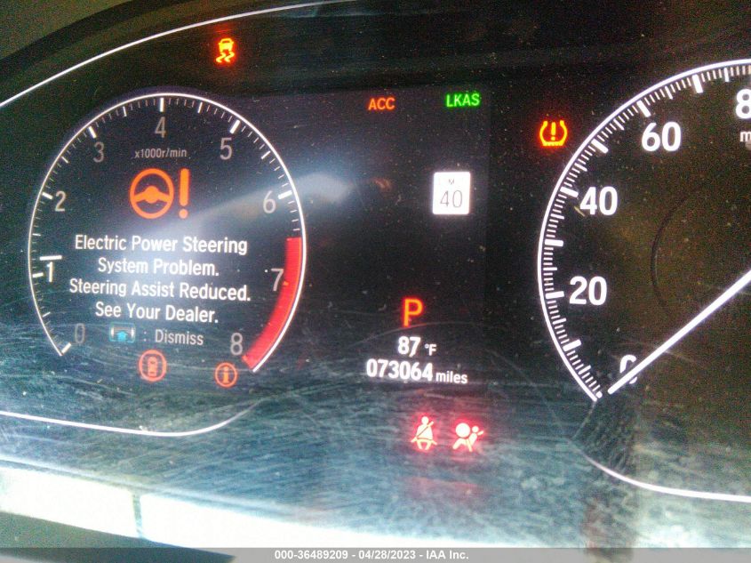 2019 HONDA ACCORD SEDAN SPORT 1.5T - 1HGCV1F32KA055313
