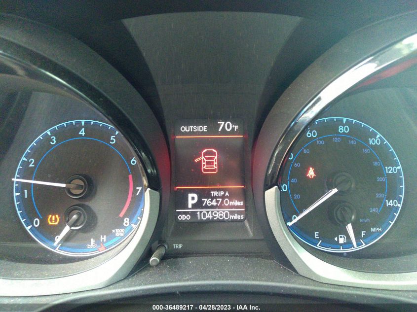 2016 TOYOTA COROLLA L/LE/S/S PLUS/LE PLUS - 5YFBURHE5GP477427