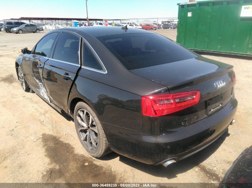 2013 AUDI A6 2.0T PREMIUM PLUS - WAUGFAFC0DN061651