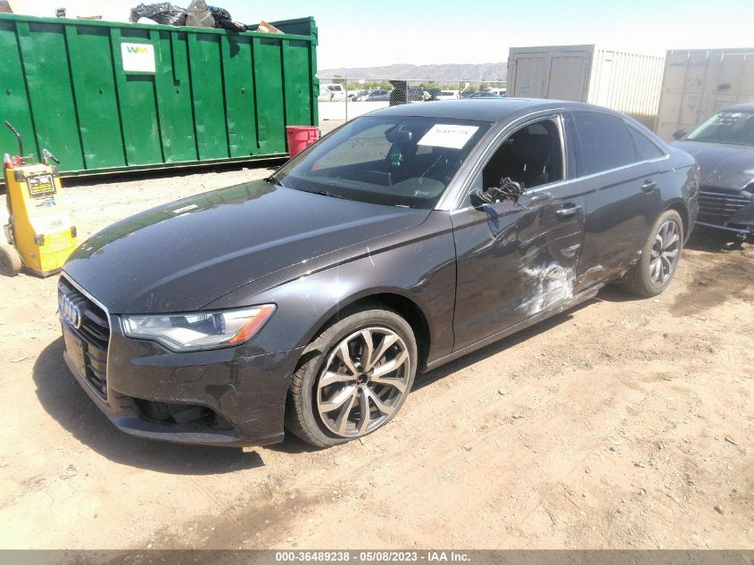 2013 AUDI A6 2.0T PREMIUM PLUS - WAUGFAFC0DN061651