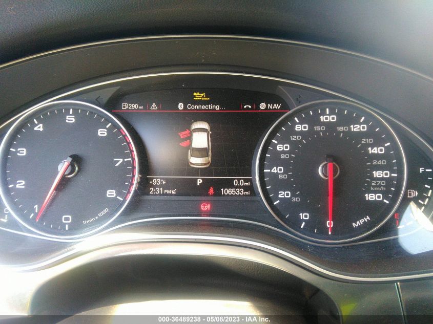 2013 AUDI A6 2.0T PREMIUM PLUS - WAUGFAFC0DN061651