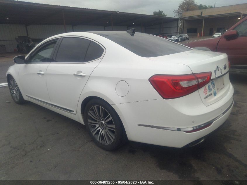 2014 KIA CADENZA PREMIUM KNALN4D74E5157339