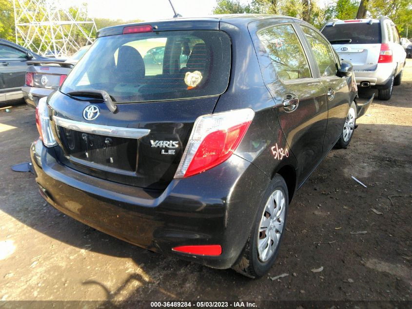 2013 TOYOTA YARIS L/LE/SE - JTDKTUD35DD553334