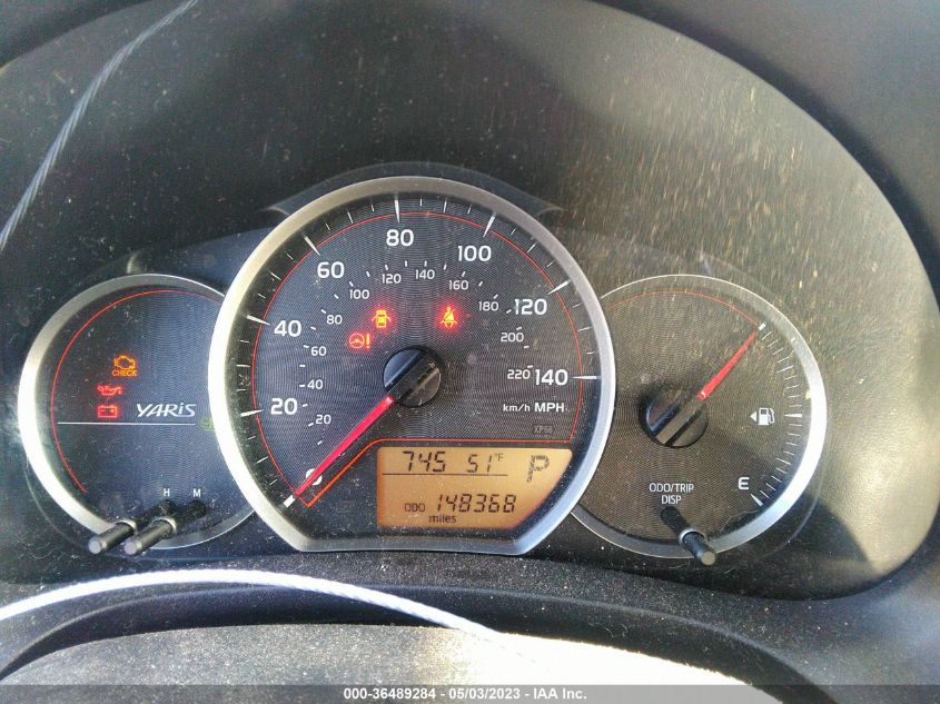 2013 TOYOTA YARIS L/LE/SE - JTDKTUD35DD553334