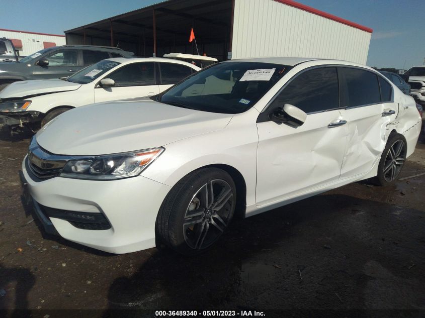 2017 HONDA ACCORD SEDAN SPORT - 1HGCR2F52HA172359
