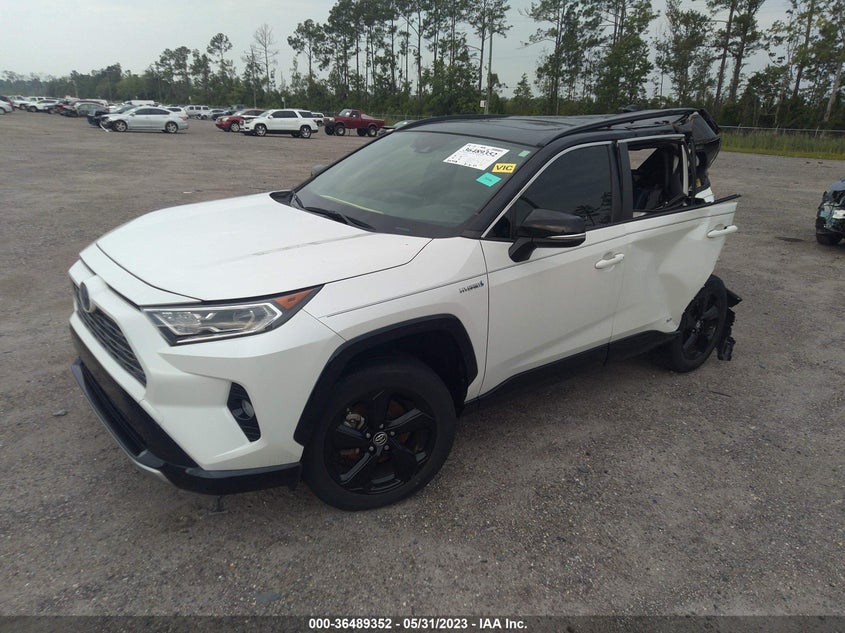 VIN JTMEWRFV3KJ015973 2019 TOYOTA RAV4 HYBRID XSE