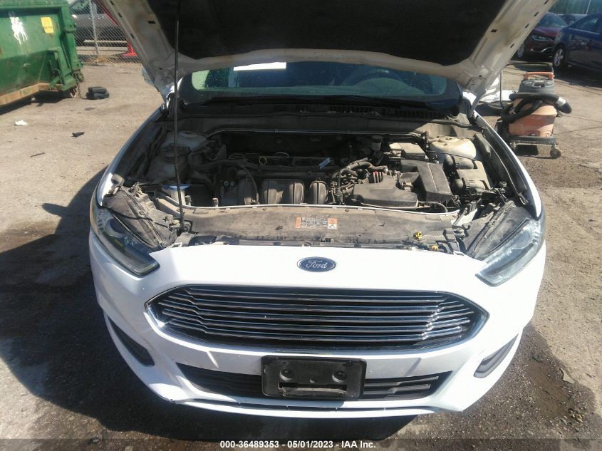 2016 FORD FUSION SE - 1FA6P0H70G5108256