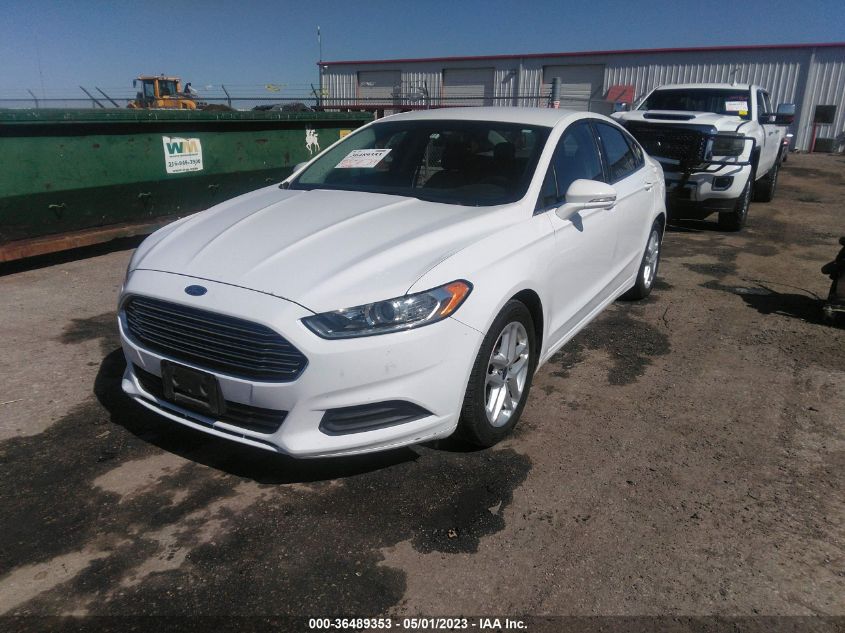 2016 FORD FUSION SE - 1FA6P0H70G5108256
