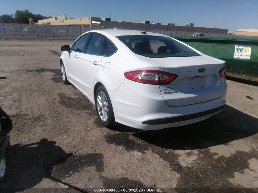 2016 FORD FUSION SE - 1FA6P0H70G5108256