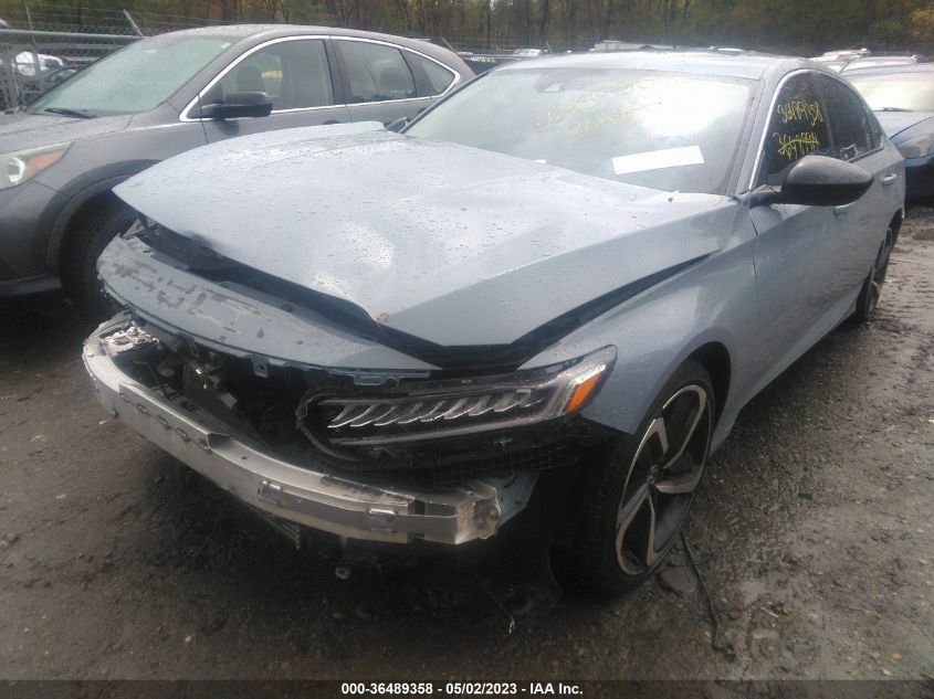 2021 HONDA ACCORD SEDAN SPORT - 1HGCV2F33MA030414