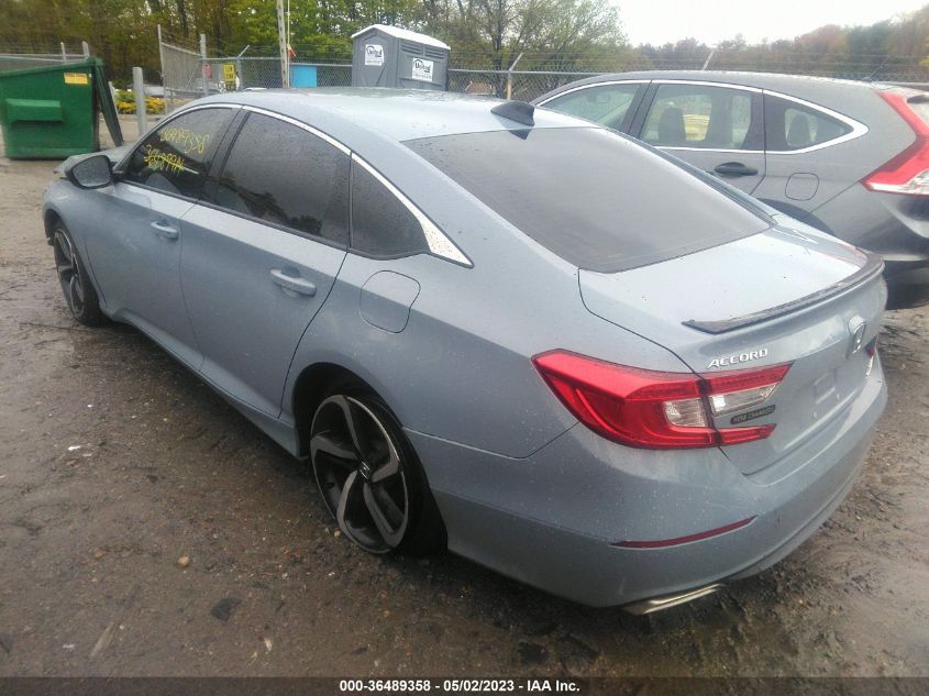 2021 HONDA ACCORD SEDAN SPORT - 1HGCV2F33MA030414