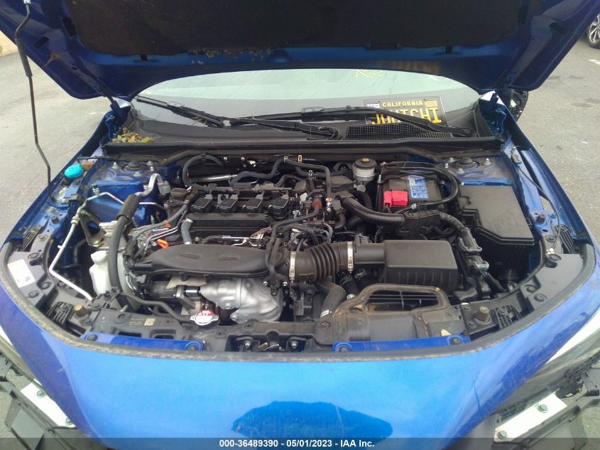 2022 HONDA CIVIC SI 2HGFE1E5XNH470322