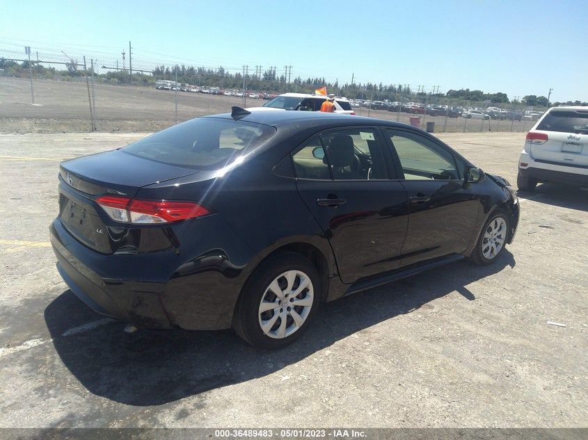 VIN JTDEPRAE3LJ099802 2020 TOYOTA COROLLA LE