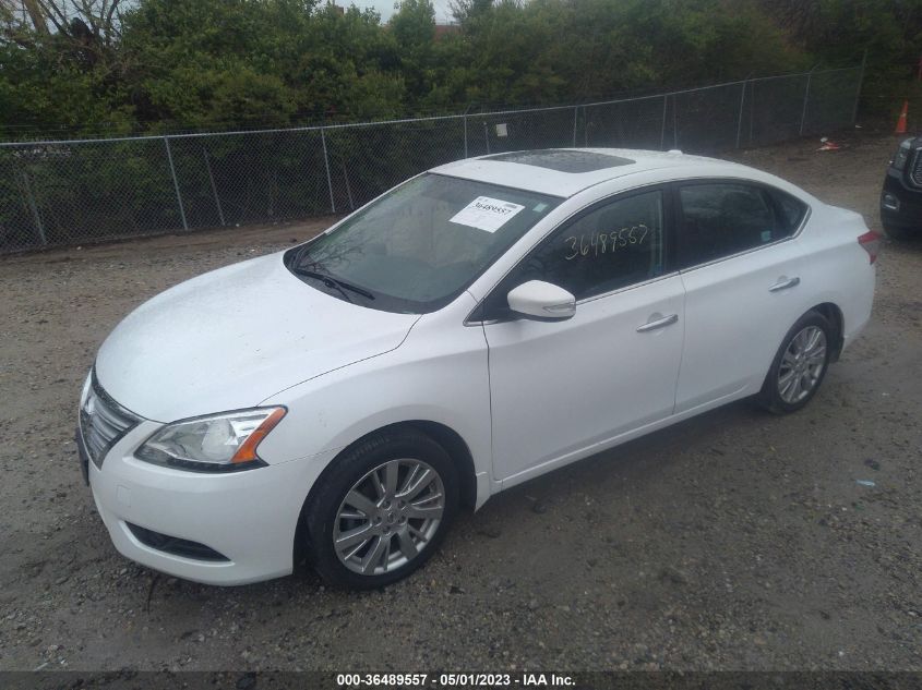 2015 NISSAN SENTRA SL - 3N1AB7AP4FY296130