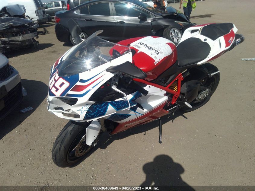 2010 DUCATI 848 ZDM1XBGV8AB010640