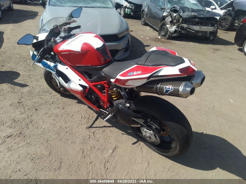 2010 DUCATI 848 ZDM1XBGV8AB010640