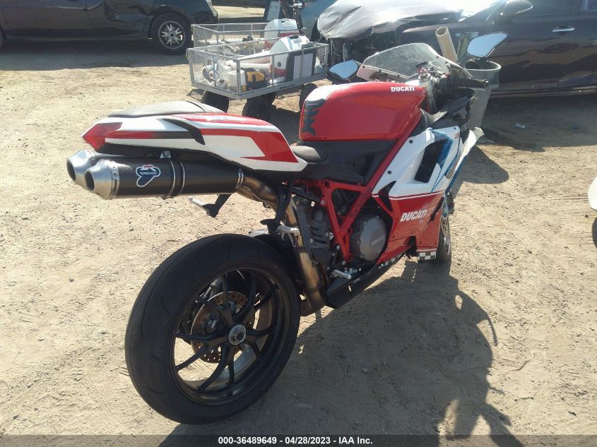 2010 DUCATI 848 ZDM1XBGV8AB010640