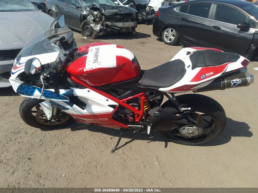 2010 DUCATI 848 ZDM1XBGV8AB010640