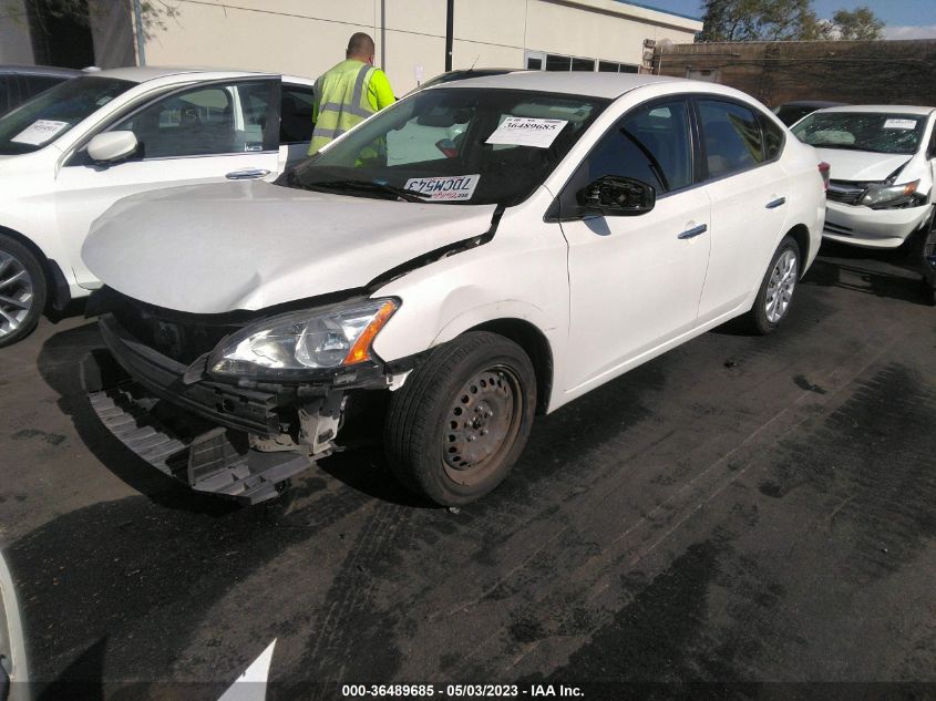 2013 NISSAN SENTRA S - 3N1AB7AP7DL561925