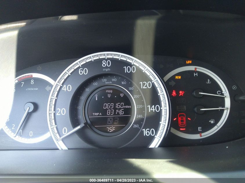 2014 HONDA ACCORD SEDAN EX-L - 1HGCR3F86EA032567