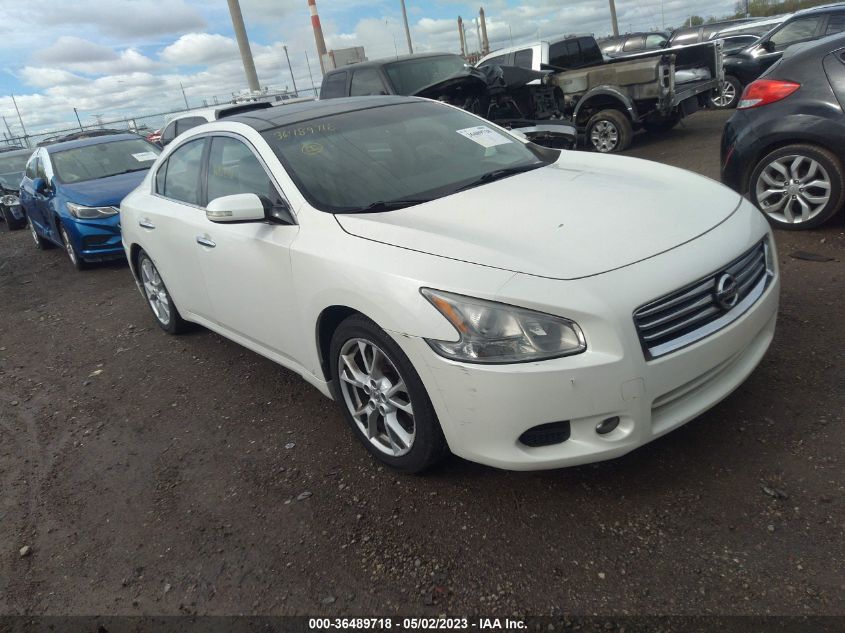 2013 NISSAN MAXIMA 3.5 SV W/PREMIUM PKG - 1N4AA5AP3DC814566
