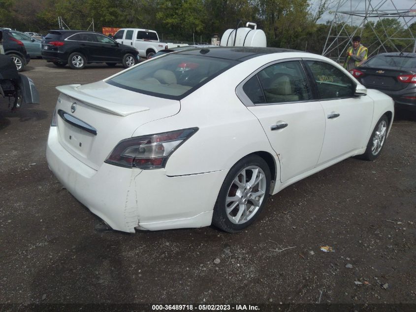 2013 NISSAN MAXIMA 3.5 SV W/PREMIUM PKG - 1N4AA5AP3DC814566