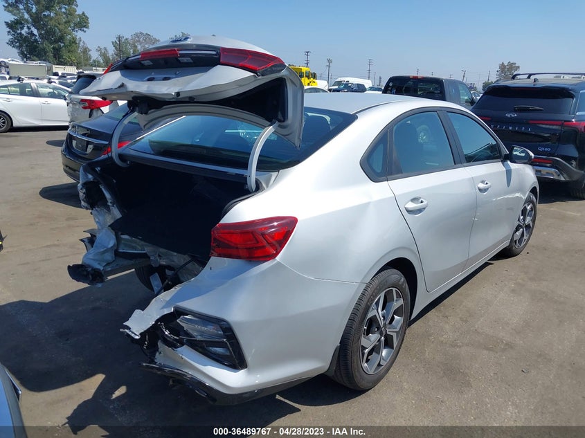 VIN 3KPF24AD3ME368554 2021 KIA FORTE LXS