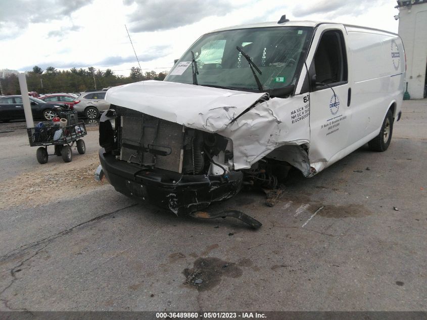 2017 CHEVROLET EXPRESS CARGO VAN - 1GCWGAFF7H1110525