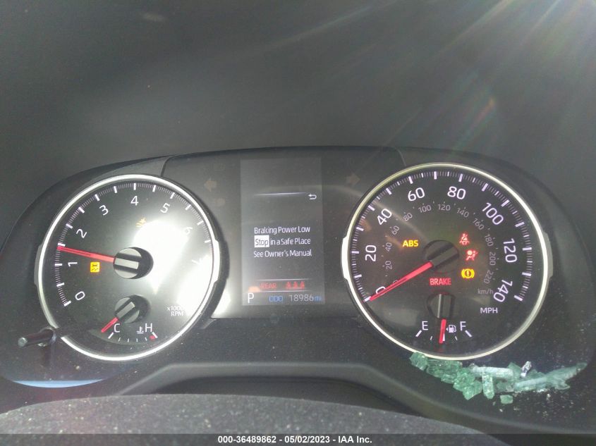 2021 TOYOTA RAV4 LE - 2T3F1RFV6MC243720