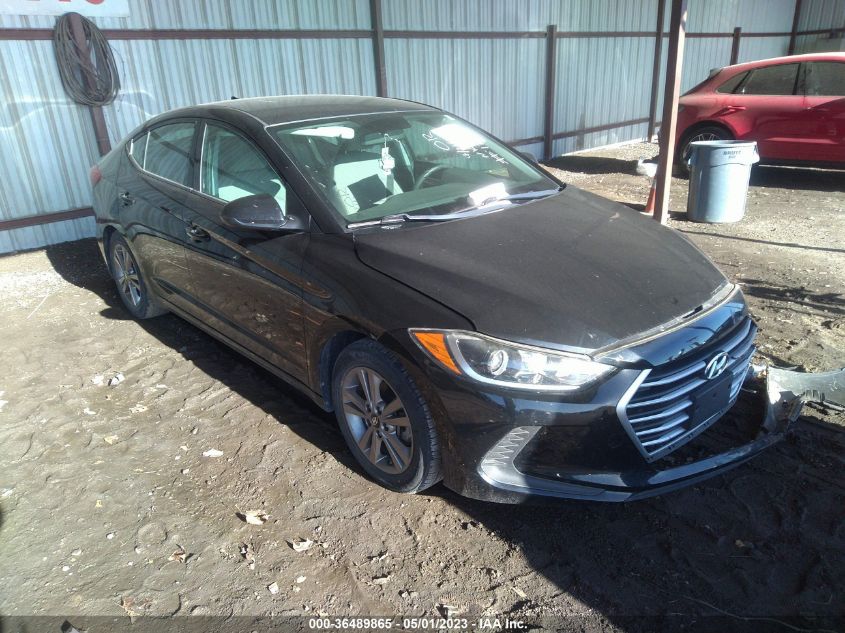 2018 HYUNDAI ELANTRA SEL - KMHD84LF3JU703955